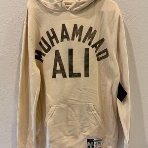 Muhammad Ali Cream ROOTS OF FIGHT Hoodie Sweater